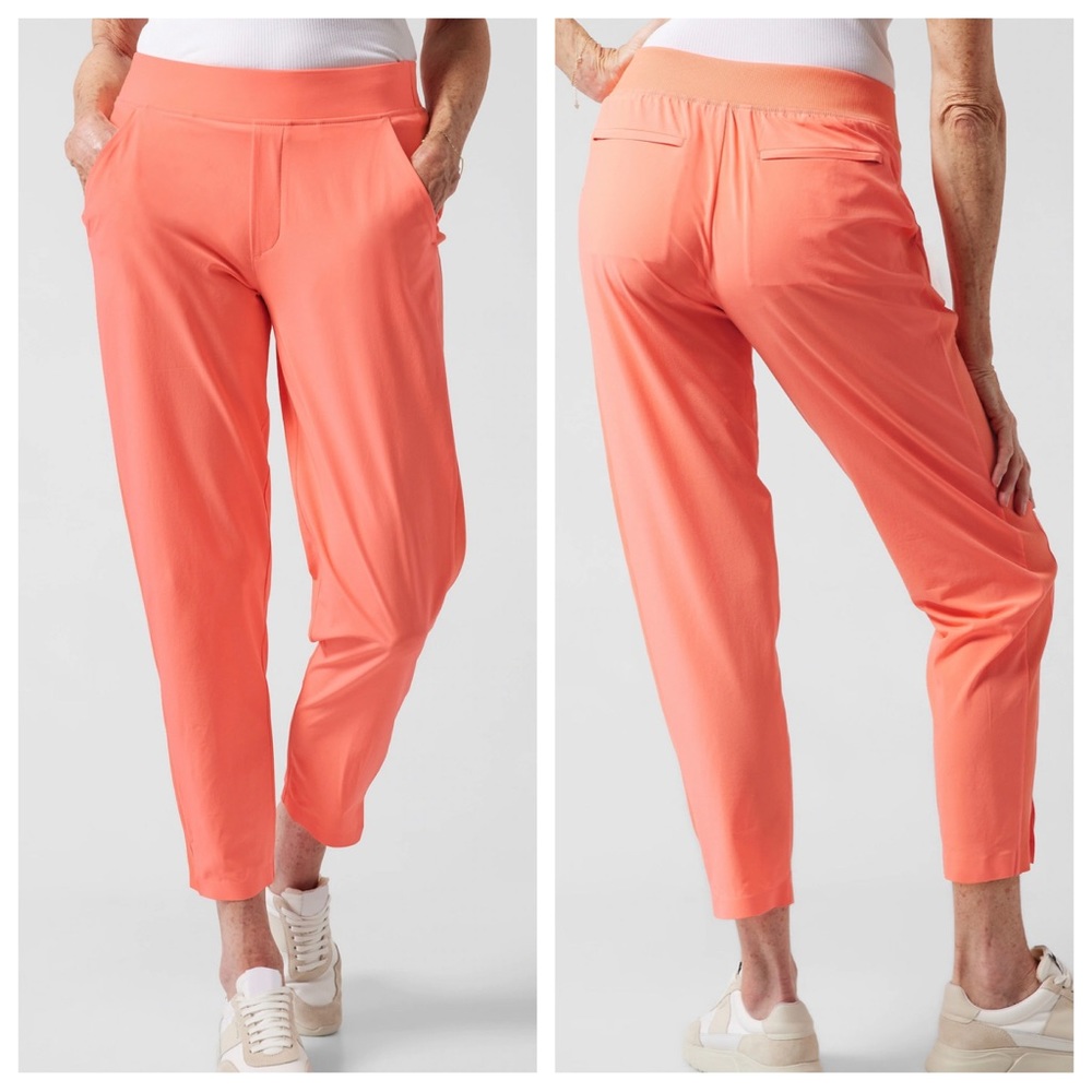 Athleta Coral Cropped Ankle Pants
